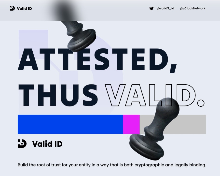 ​Web3「谁是谁」？zCloak Network新产品Valid ID开启公测